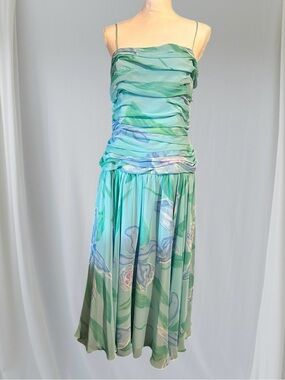 Rimini VTG Floral Print Flare Dress